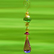 Zaer Ltd. International 7" Long Acrylic Teardrop Ornament in 6 Assorted Colors ZR031913-5 View 3