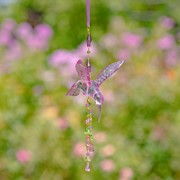 Zaer Ltd. International Short Acrylic Hummingbird Ornament in 6 Assorted Colors ZR110910-4 View 4