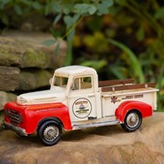 Zaer Ltd International Set of 6 Assorted Color Small Vintage Iron Trucks VA170002-SET View 6