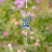 Zaer Ltd. International Short Acrylic Hummingbird Ornament in 6 Assorted Colors ZR110910-4 View 7
