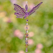 Zaer Ltd. International Short Acrylic Butterfly Ornaments in Six Assorted Colors ZR110911-3 View 8