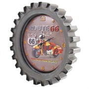 Zaer Ltd. International Set of 6 Vintage Style Motorcycle Gear-Shaped Iron Wall Clocks VA612417 View 8