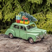 Zaer Ltd. International 1940's Classic Style Car with Christmas Tree and Gifts ZR191863