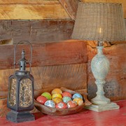 Zaer Ltd International Set of 12 Assorted 3" Ceramic Sailor Balls "Yokohama" - Bright Tones ZR088200