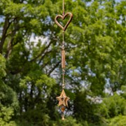 Zaer Ltd International Set of 8 Assorted Hanging Metal Decorative Wind Chime Chains LS015143-SET