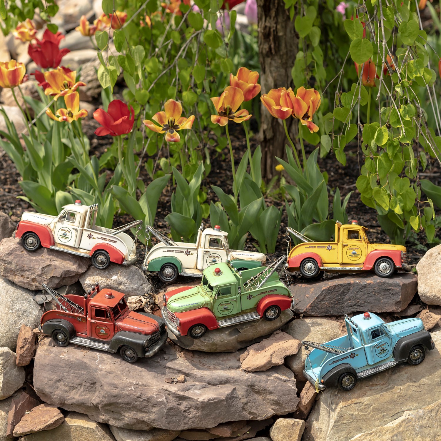 Vintage toy tow trucks discount
