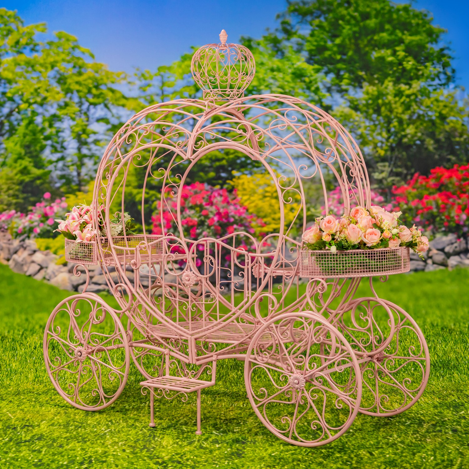 Pink shop cinderella carriage
