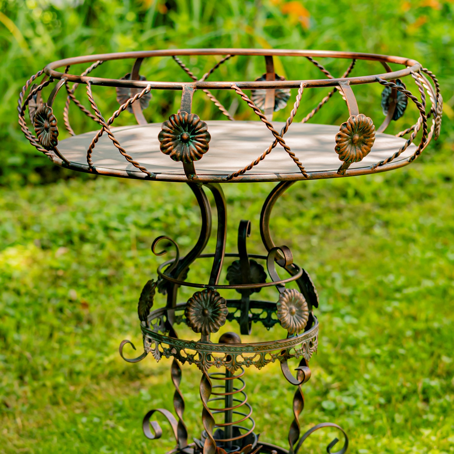 Tall on sale planter table