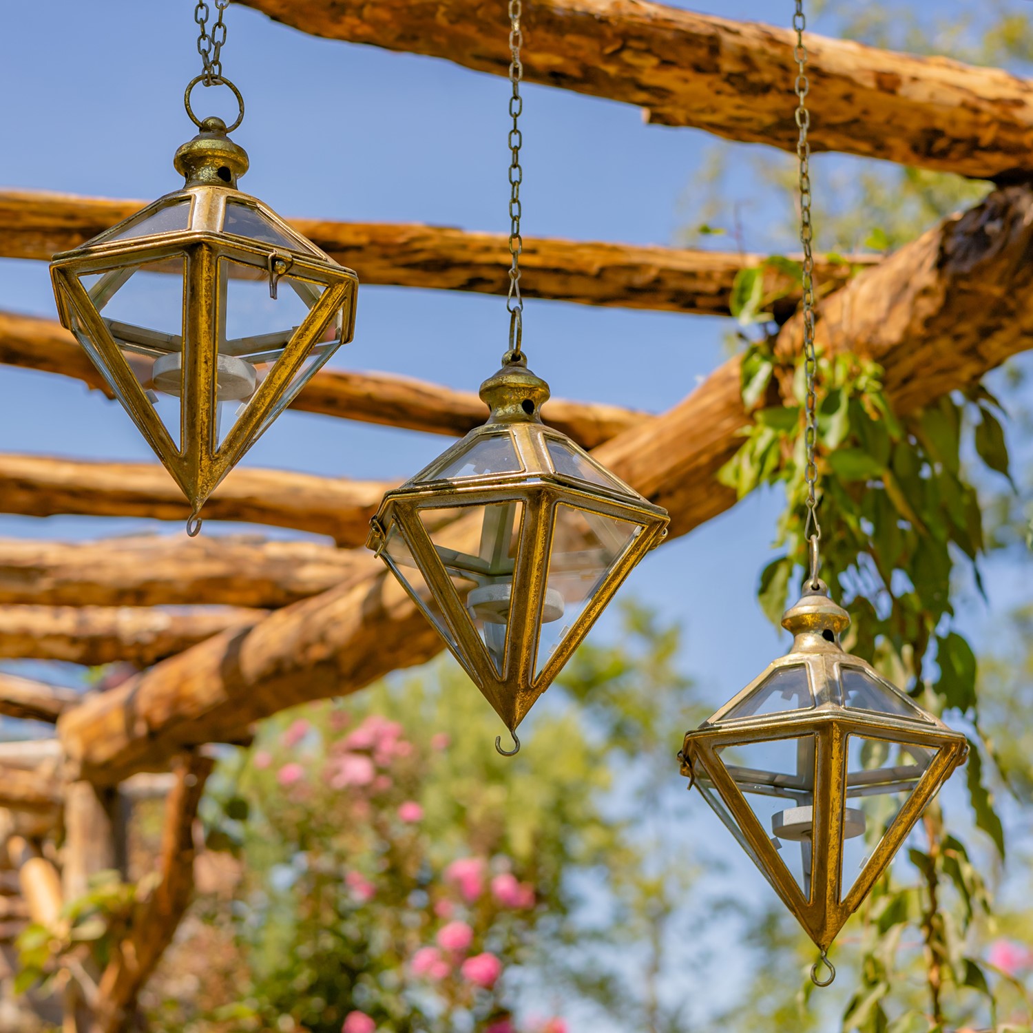 Abenaki Candlaar Lantern カンデラランタン（ブラス缶カバーset