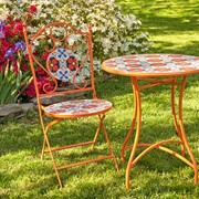 Zaer Ltd International "Saint Petersburg" Mosaic Bistro Set ZR850248-9-SET View 2
