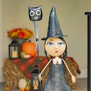 Zaer Ltd International Pre-Order: 39" Tall Big Eyed Halloween Witch Girl "Stephy" ZR194254 View 2