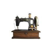 Zaer Ltd. International Vintage Style 1920's Decorative Sewing Machine Box RD104157 View 2