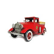 Zaer Ltd. International 12.6" Antique Style Model American Fire Truck RD804123 View 2