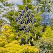 Zaer Ltd International Set of 6 Assorted Colorful Acrylic & Metal Wind Chimes with Dangling Bells LS019760-SET View 2