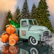 Zaer Ltd International Small Multi-Seasonal Iron Pickup Truck in Soft Green ZR160818-GR View 2