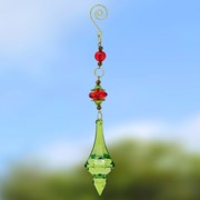 Zaer Ltd. International 9" Long Hanging Acrylic Crystal Decoration in 3 Assorted Colors ZR600909-1 View 3
