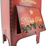 Zaer Ltd International Set of 3 "Letters to Santa" Christmas Mailboxes ZR361497-SET View 3