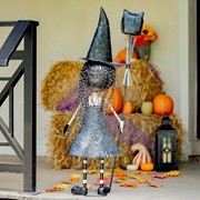 Zaer Ltd International Pre-Order: 39" Tall Big Eyed Halloween Witch Girl "Stephy" ZR194254 View 3