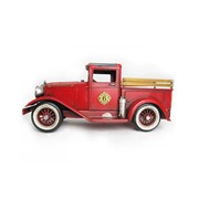 Zaer Ltd. International 12.6" Antique Style Model American Fire Truck RD804123 View 3