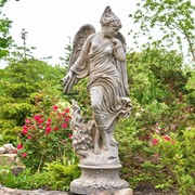 Zaer Ltd International 74.5" Tall Magnesium Angel Statue "Evellyn" ZR868030 View 3