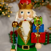Zaer Ltd International Set of 3 Assorted Metal Nutcracker Figurines "Santa's Secret Soldiers" ZR234948-SET View 3