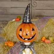 Zaer Ltd International Pre-Order: 56.5" Tall Jack-O-Lantern Gentleman "Jack Arachnid" ZR196174 View 3