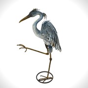 Zaer Ltd. International Set of 2 Assorted Great Blue Heron Figurines "Hudson & Houston" ZR120032-3-SET View 3