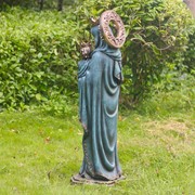 Zaer Ltd International Pre-Order: "Our Lady of Perpetual Help" Magnesium Garden Statue in Bronze ZR540016-BZ View 3