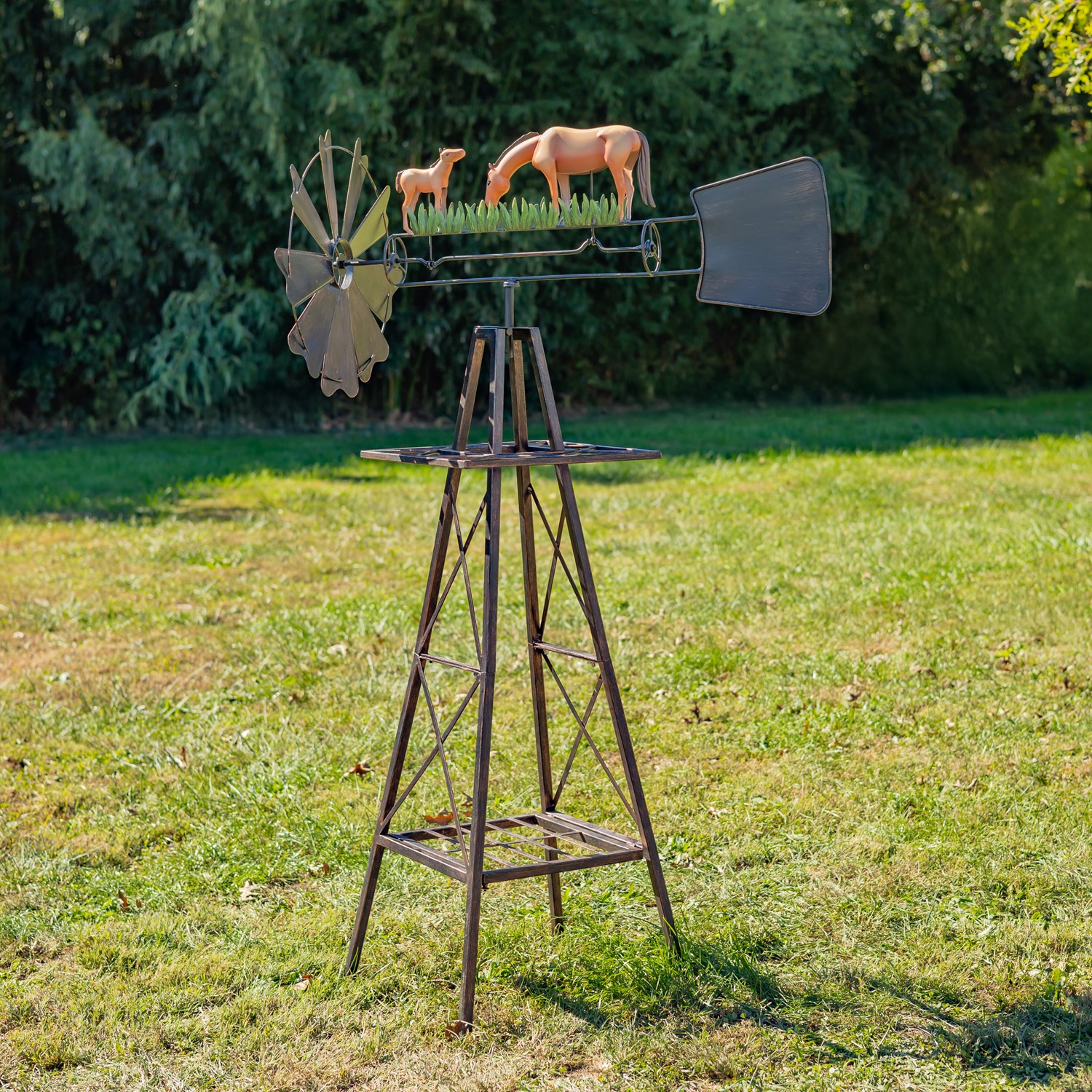 Van Manen Molino De Viento Eléctrico Para Maquetas Y Granjas – Escala 1:87, Altura 29 Cm, Funciona Con 2 Pilas AAA Incluidas, Ideal Para Aficionados Al Modelismo Ferroviario Desde 3 Años