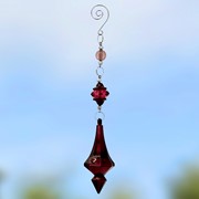 Zaer Ltd. International 9” Long Hanging Acrylic Ornament in 6 Assorted Colors ZR600901-1 View 4