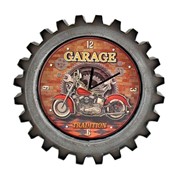 Zaer Ltd. International Set of 6 Vintage Style Motorcycle Gear-Shaped Iron Wall Clocks VA612417 View 4