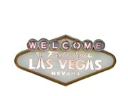 Zaer Ltd. International Welcome to Las Vegas Light Up LED Wall Sign VA610251 View 4