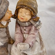 Zaer Ltd International Set of 2 "Sit & Kiss" Christmas Tushkas with Hanging Legs ZR117610 View 4