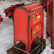 Zaer Ltd International Set of 3 "Letters to Santa" Christmas Mailboxes ZR361497-SET View 4