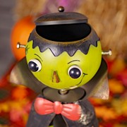Zaer Ltd International Pre-Order: 27" Tall Big Head Monster Figurine with Candy Jar "Frank" ZR191045 View 4