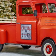 ZaerLtdInternational Décoration camion rouge en métal - Wayfair Canada