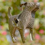 Zaer Ltd. International Galvanized Hanging Animal Birdhouse - Dog ZR180249-A View 4