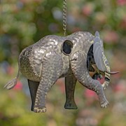 Zaer Ltd. International Galvanized Hanging Animal Birdhouse - Elephant ZR180249-F View 4