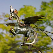 Zaer Ltd International Set of 4 Assorted 4.5ft. Flying Dragon Rocking Stakes "Kai/Tyson/Bomris/Belindo" ZR208750-SET View 4