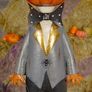 Zaer Ltd International Pre-Order: 56.5" Tall Jack-O-Lantern Gentleman "Jack Arachnid" ZR196174 View 4