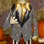 Zaer Ltd International Pre-Order: 32.25" Tall Old School Dapper Skeleton Boy "Bones Junior" ZR196175 View 4