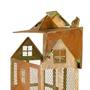 Zaer Ltd International 85" Tall Colonial Home Iron Birdfeeder Stake "Ivyland" ZR235259 View 4