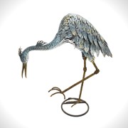 Zaer Ltd. International Set of 2 Assorted Great Blue Heron Figurines "Hudson & Houston" ZR120032-3-SET View 4