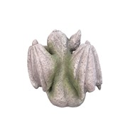 Zaer Ltd International Pre-Order: 16" Tall Sitting Gargoyle with Wings in Antique Rust ZR618916-RS View 4