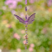 Zaer Ltd. International Short Acrylic Butterfly Ornaments in Six Assorted Colors ZR110911-3 View 5