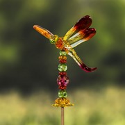 Zaer Ltd. International 54" Five Tone Acrylic Dragonfly Garden Stakes in 6 Assorted Colors ZR203516 View 5