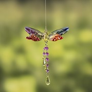 Zaer Ltd. International Hanging Five Tone Acrylic 3-Piece Butterfly  Chain in 6 Assorted Colors ZR527216 View 5