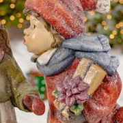 Zaer Ltd International Set of 2 "First Kiss" Standing Christmas Tushkas with Gifts ZR117614-SET View 5