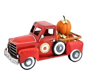 Zaer Ltd International Small Harvest Pickup Truck with Pumpkins in Glossy Red ZR160892-RD View 5