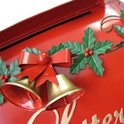Zaer Ltd International Set of 3 "Letters to Santa" Christmas Mailboxes ZR361497-SET View 5